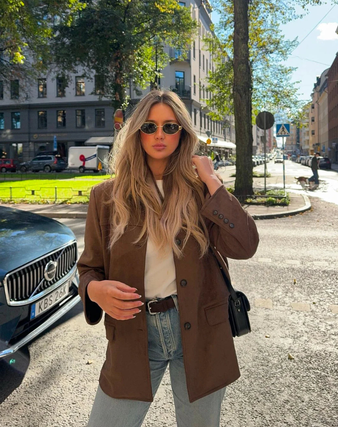 Birgitta - Luksuriøs vintageblazer